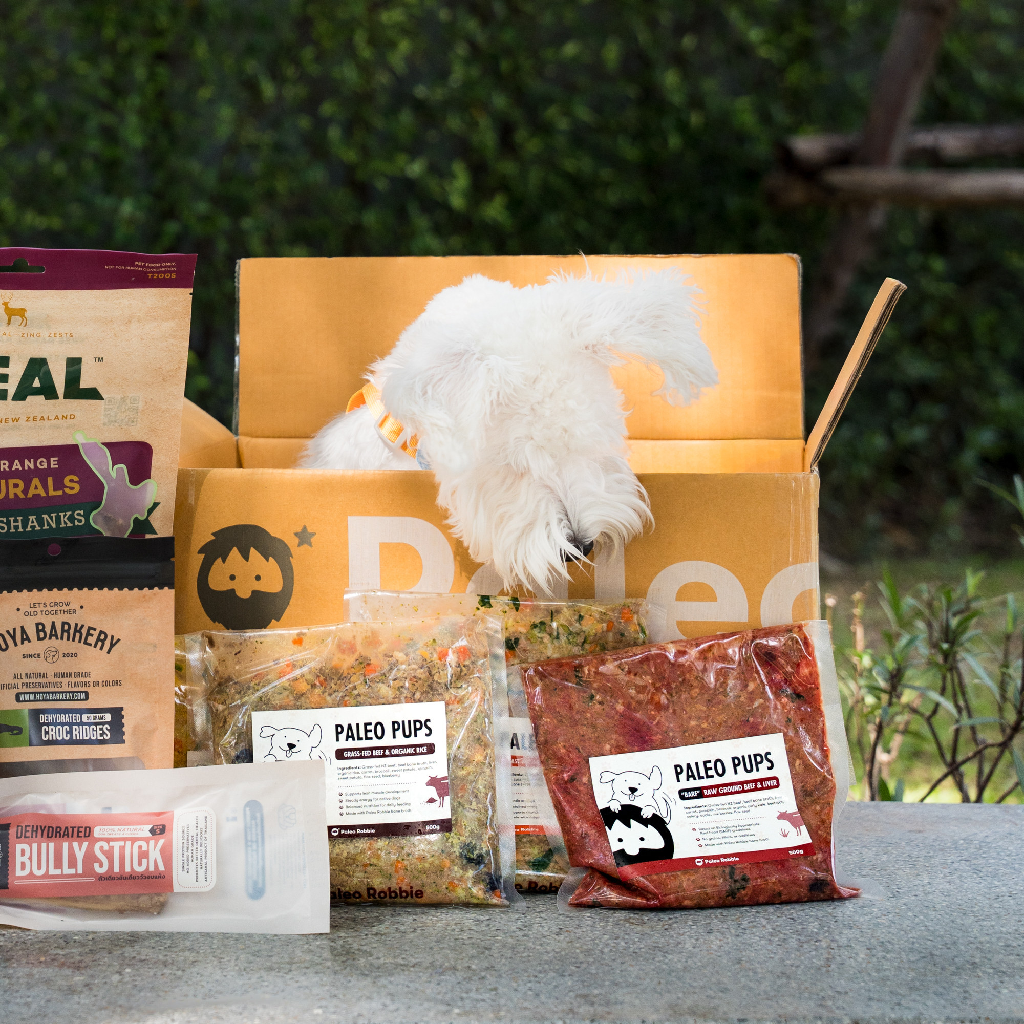 Paleo Pups Dog Food - BARF raw ground beef & liver (grass-fed)